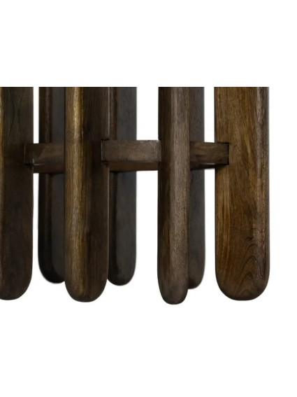 REMO 160 X 40 consola madera de mango-mármol