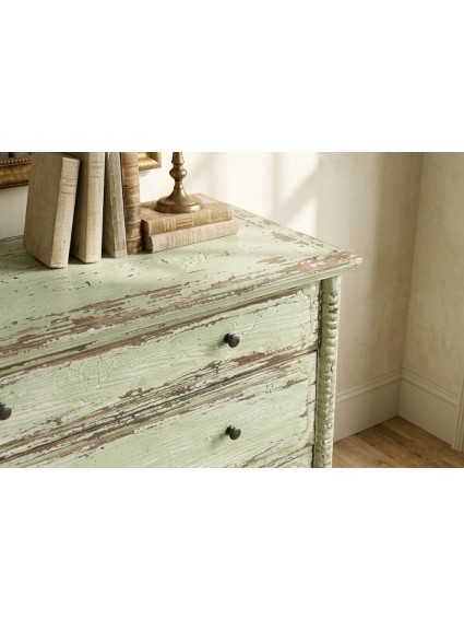 MUSGO 95 X 45 cómoda madera reciclada de pino
