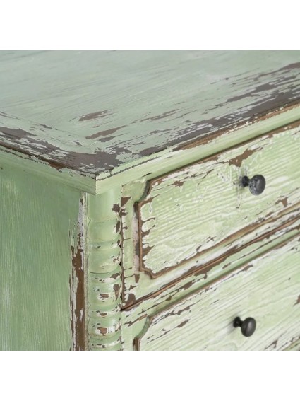 MUSGO 95 X 45 cómoda madera reciclada de pino