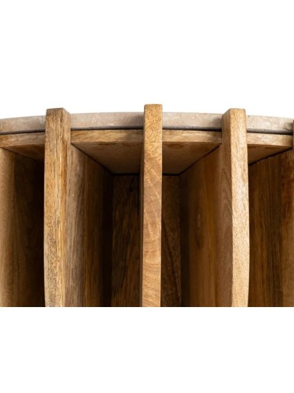 TORRE 92 X 40 consola madera de mango-mármol
