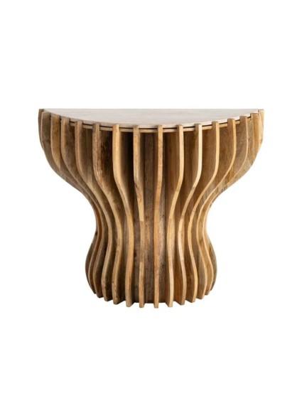 TORRE 92 X 40 consola madera de mango-mármol