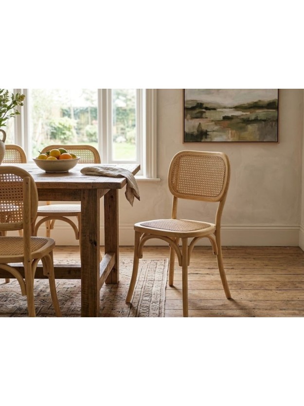CASTAÑAR 45 X 41silla natural madera de olmo