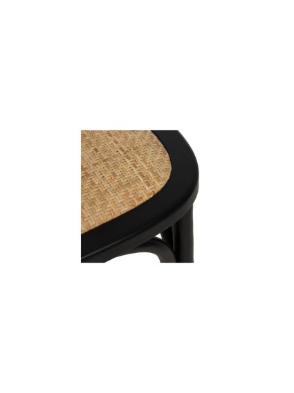 CASTAÑAR NEGRA 45 X 41silla natural madera de olmo