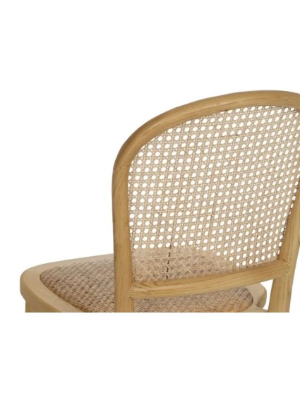 PRADERA 45 X 57 silla natural madera de olmo
