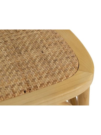 PRADERA 45 X 57 silla natural madera de olmo
