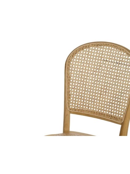 PRADERA 45 X 57 silla natural madera de olmo