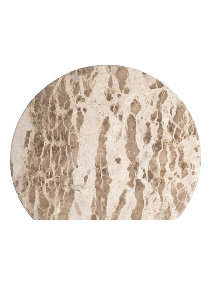 VELETA 120 X 120 mesa de comedor-madera mármol