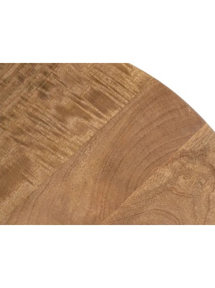 TOSCANA 65 X 65 mesa auxiliar madera de mango