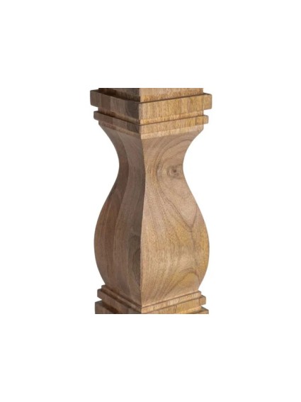 TOSCANA 65 X 65 mesa auxiliar madera de mango