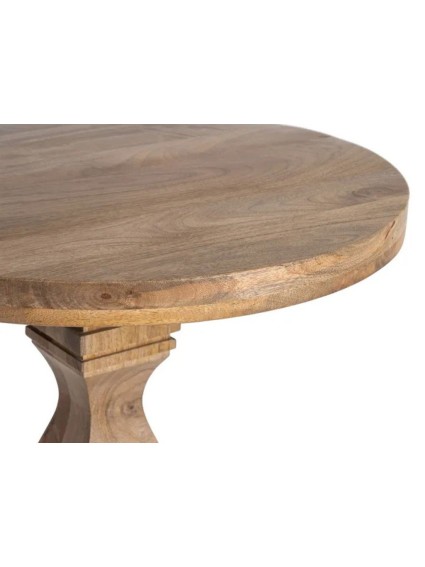 TOSCANA 65 X 65 mesa auxiliar madera de mango