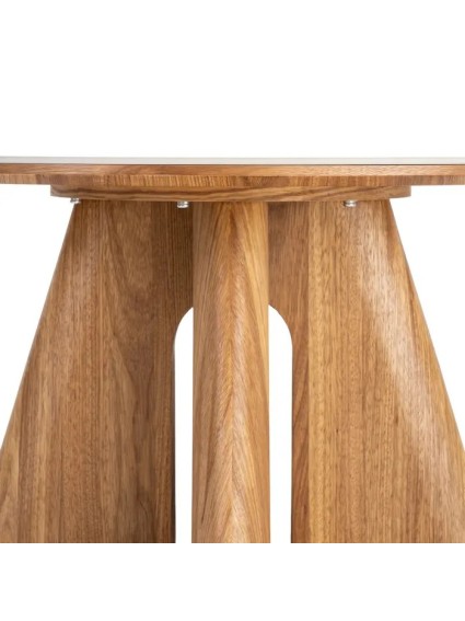 NUDO 80 X 80 mesa de centro marrón