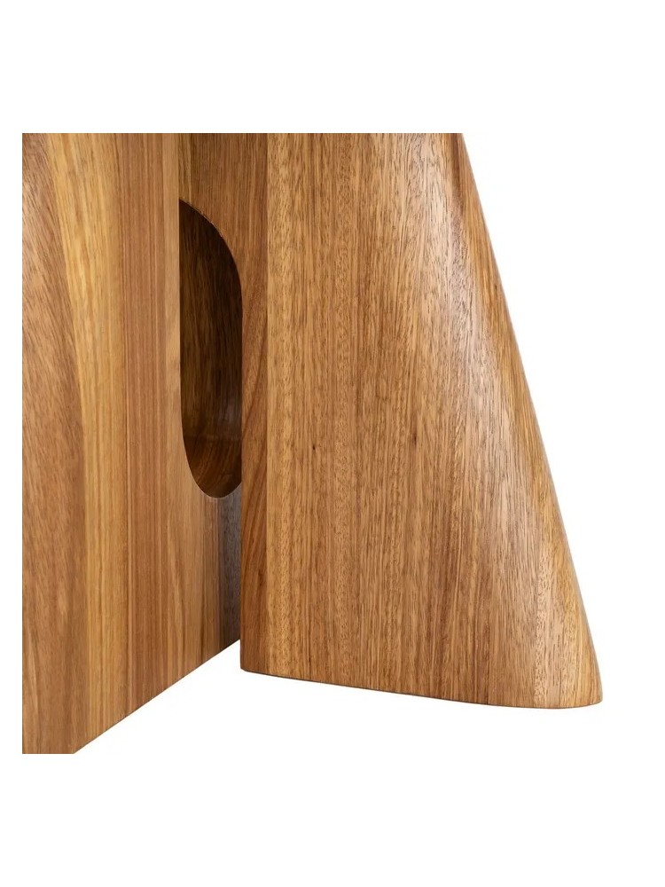 NUDO 80 X 80 mesa de centro marrón