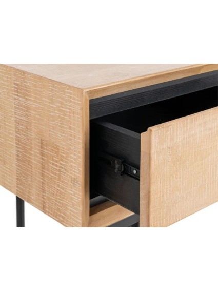 BLOQUE 150 X 40 escritorio madera metal