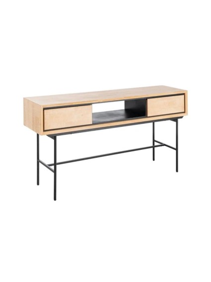 BLOQUE 150 X 40 escritorio madera metal