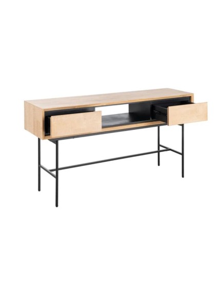 BLOQUE 150 X 40 escritorio madera metal