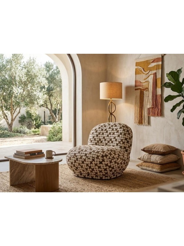 NIDO 82 X 84 sillón marrón