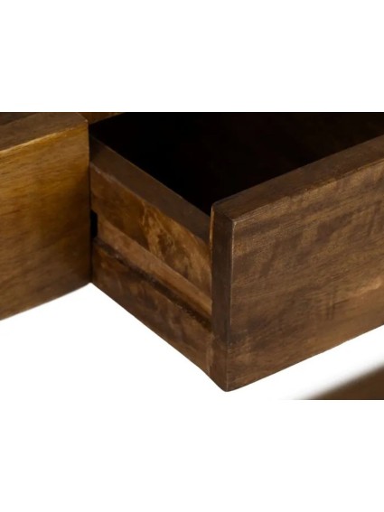 ULISES OSCURO 122 X 62 escritorio madera de mango