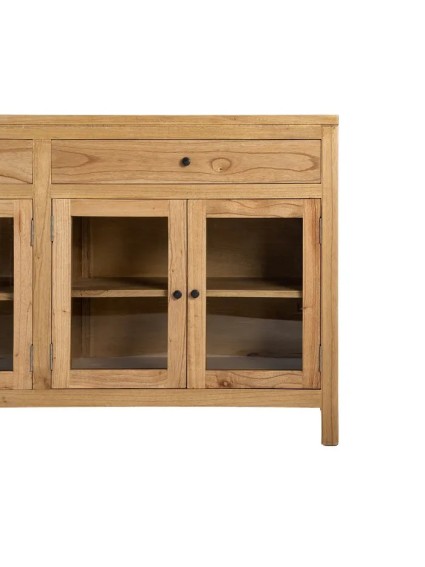 TEIDE 160 X 45 aparador 4 puertas cristal grande
