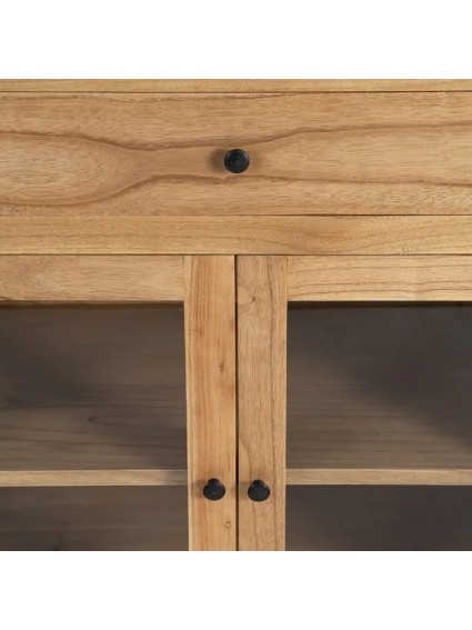 TEIDE 160 X 45 aparador 4 puertas cristal grande
