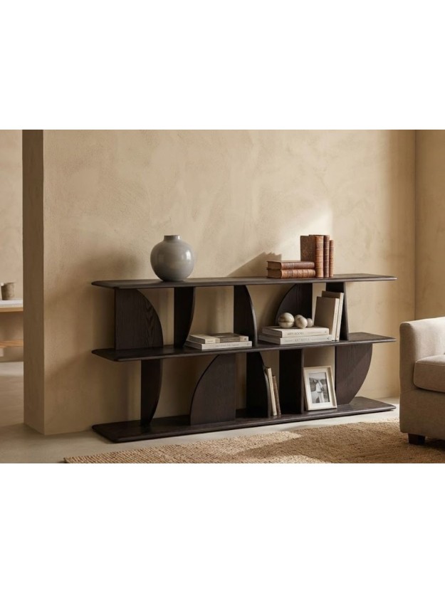 VELA 180 X 38 estantería baja madera