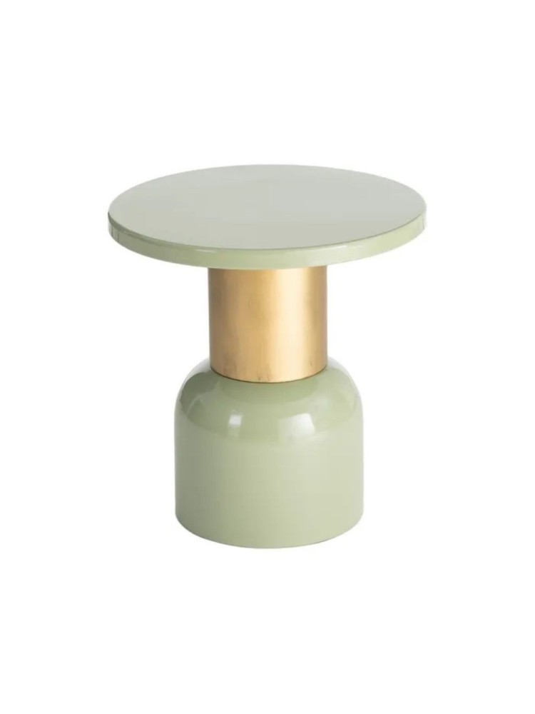 DESTELLO 51 X 51 mesita metal aguamarina