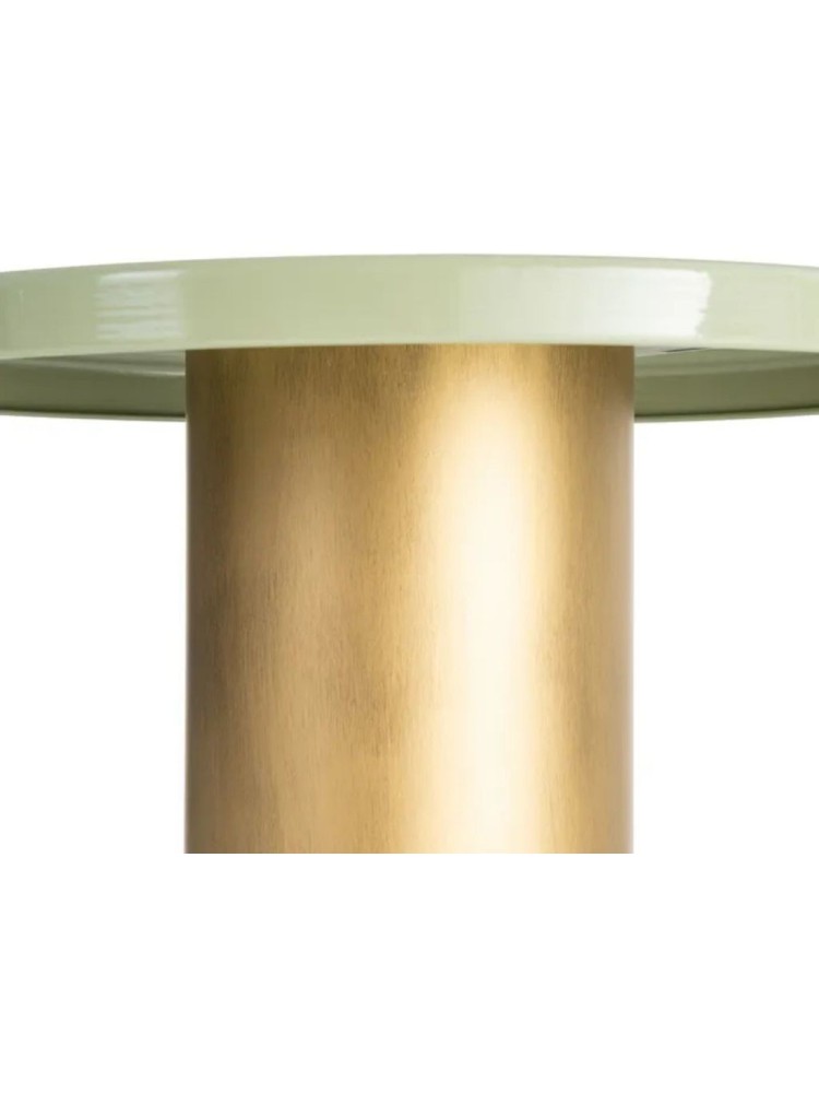 DESTELLO 51 X 51 mesita metal aguamarina