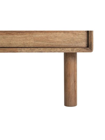 BOSCO 120 X 60 mesa de centro madera cristal