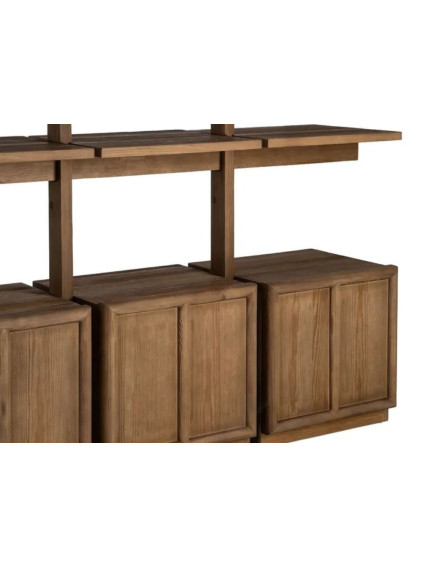 CÚBICA 210,50 X 44,50 estantería madera de pino
