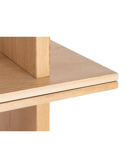 TRAMA 120 X 38 estantería madera de caucho