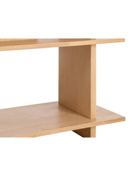 TRAMA 120 X 38 estantería madera de caucho