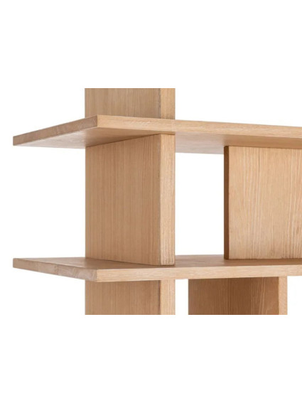 TRAMA 120 X 38 estantería madera de caucho