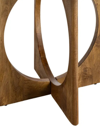 HORIZONTE 125 X 125 mesa de comedor madera de mango