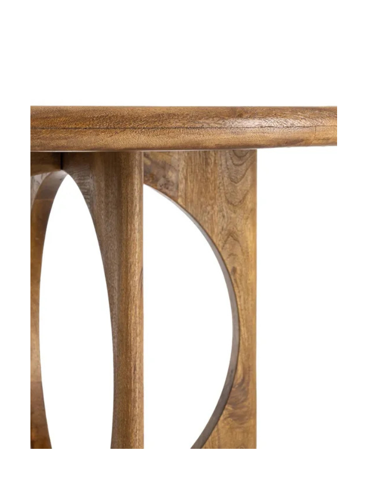 HORIZONTE 125 X 125 mesa de comedor madera de mango