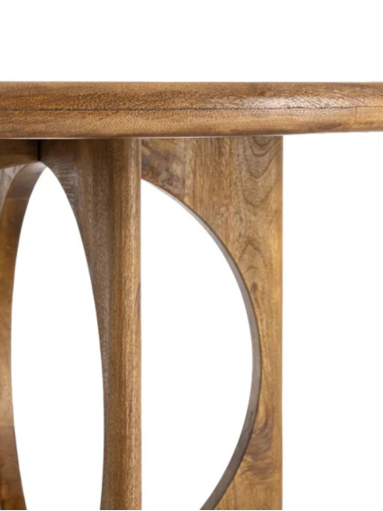 HORIZONTE 125 X 125 mesa de comedor madera de mango
