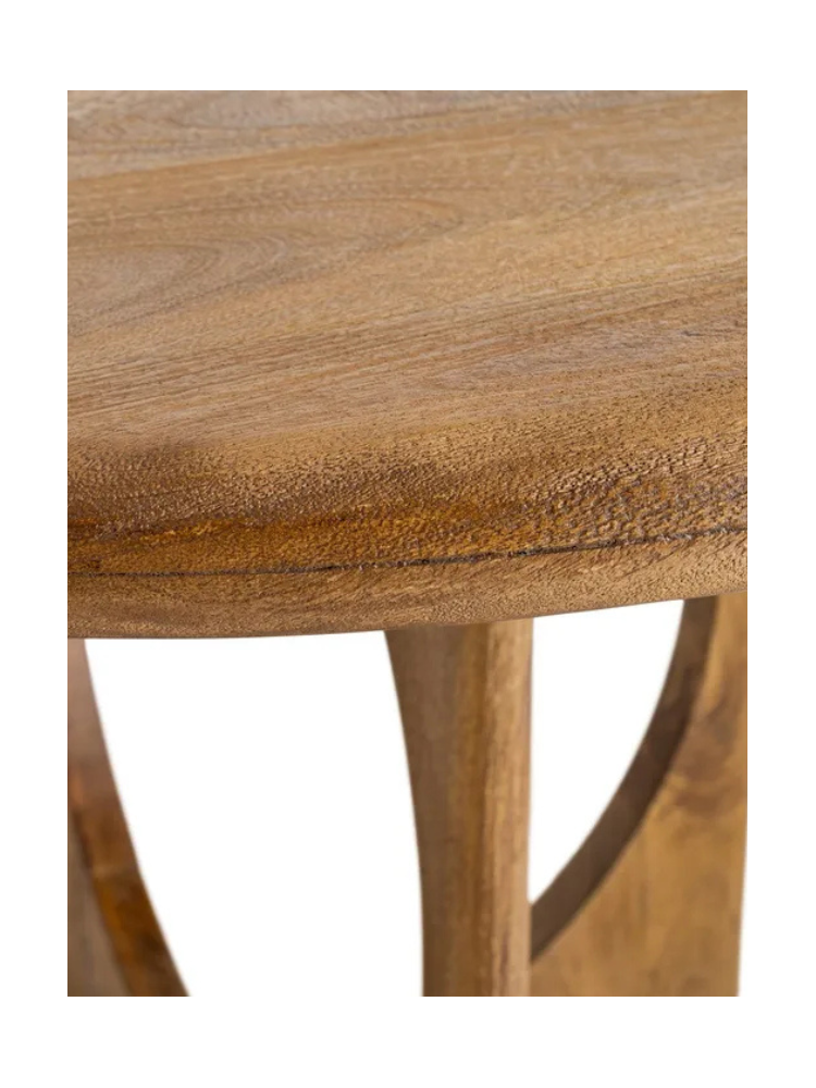 HORIZONTE 125 X 125 mesa de comedor madera de mango