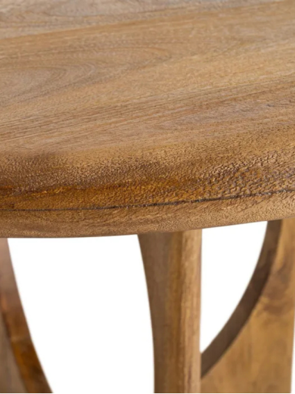HORIZONTE 125 X 125 mesa de comedor madera de mango