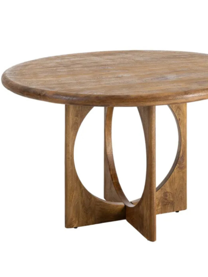 HORIZONTE 125 X 125 mesa de comedor madera de mango