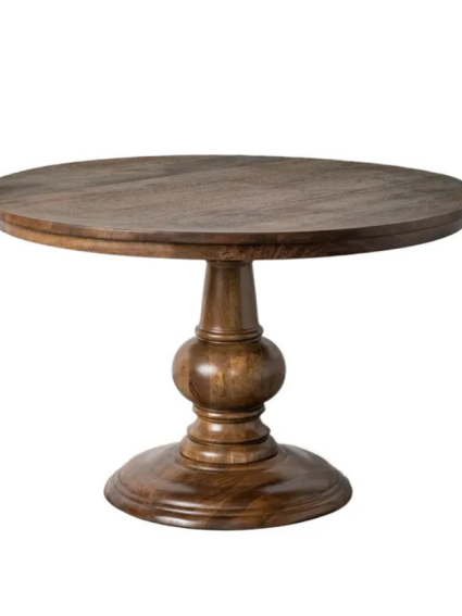 FLORA 120 X 120 mesa de comedor madera de mango
