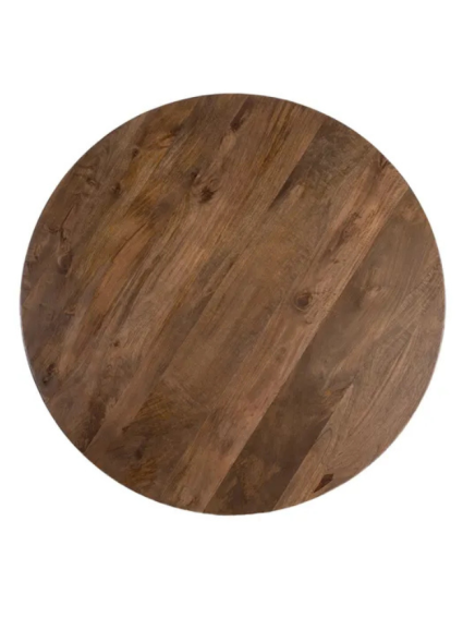 FLORA 120 X 120 mesa de comedor madera de mango