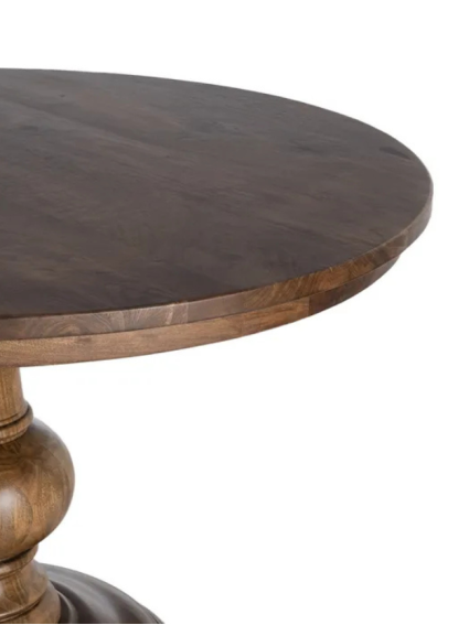 FLORA 120 X 120 mesa de comedor madera de mango