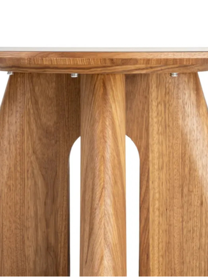 NUDO 80 X 80 mesa de centro marrón