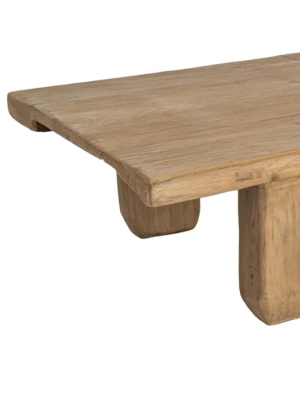 CANDELA 178 X 69 mesa de centro madera de pino