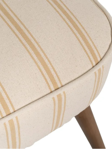 SERENA  54 X 64 sillón rayas camel
