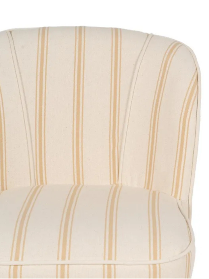 SERENA  54 X 64 sillón rayas camel