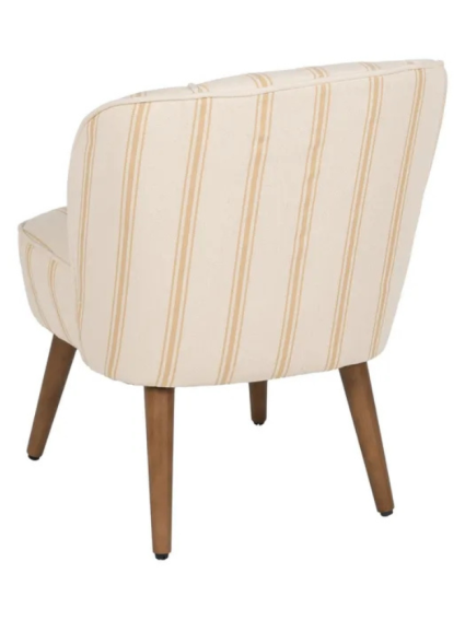 SERENA  54 X 64 sillón rayas camel