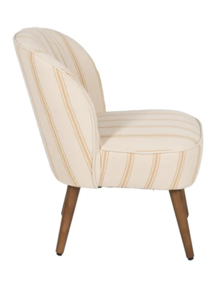 SERENA  54 X 64 sillón rayas camel