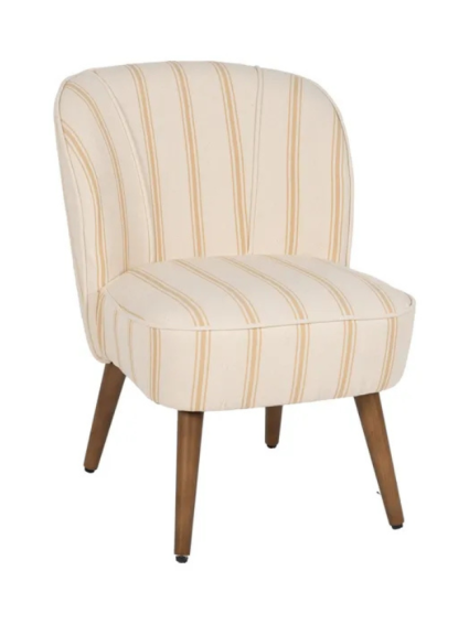 SERENA  54 X 64 sillón rayas camel