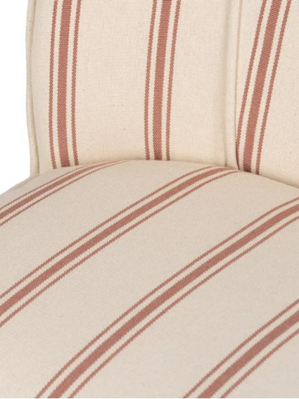SERENA  54 X 64 sillón rayas cereza