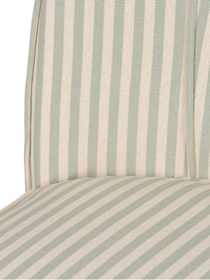 SERENA  54 X 64 sillón rayas menta