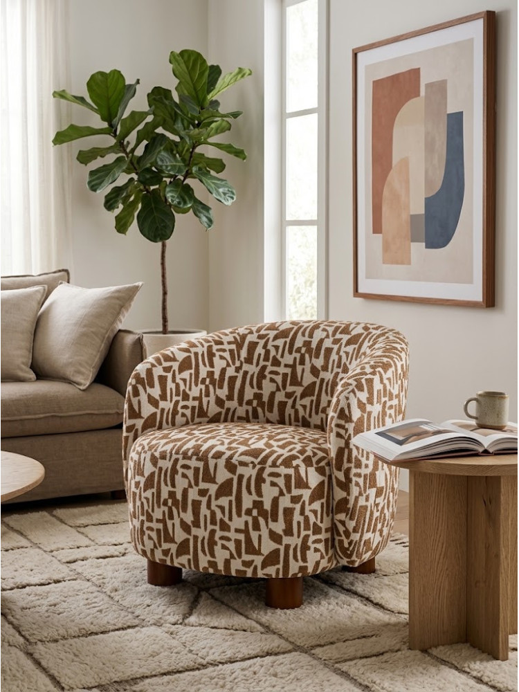 GOTA 73 X 82 sillón crema ocre